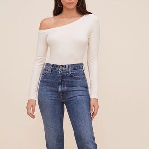 Kaia one shoulder bodysuit